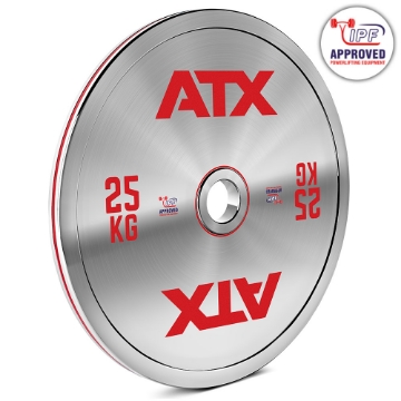 Poza cu ATX Calibrated Steel Plate 25 kg - Disc de haltere calibrata pentru powerlifting