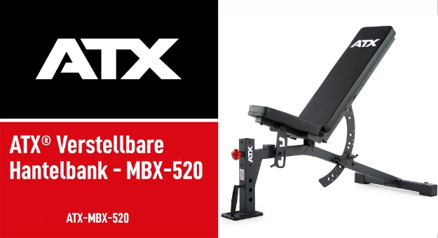 Poza cu ATX Verstellbare Hantelbank MBX-520