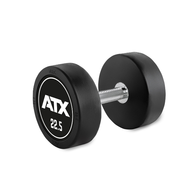 Poza cu Dumbbell din cauciuc - ATX Logo - 22.5 kg