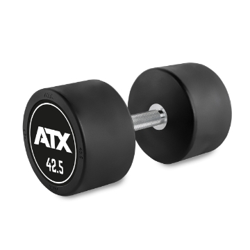 Poza cu Gantera din cauciuc - ATX Logo - 42.5 kg