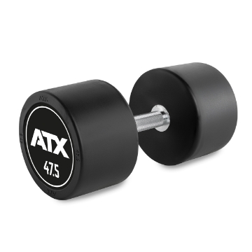 Poza cu Gantera cauciucata ATX Logo 47.5 kg