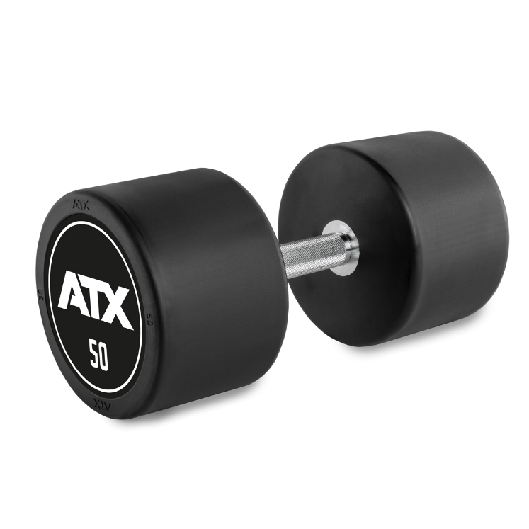 Poza cu Haltera cauciucata - ATX Logo - 50 kg