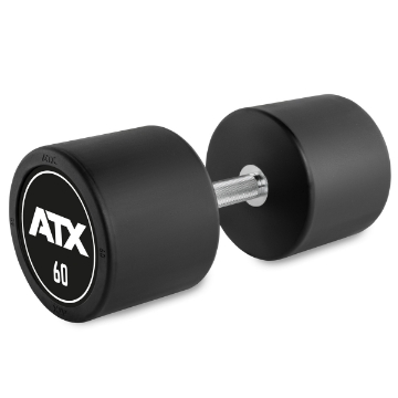 Poza cu Gantera din cauciuc - ATX Logo - 60.0 kg