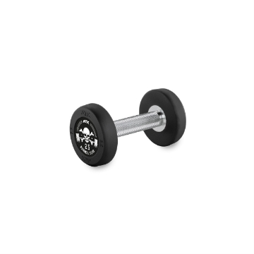 Poza cu Gantera Cauciucata 2.5 kg - Logo Barbell Club - RDB-BC-0250