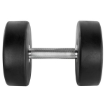 Poza cu Gantera din Cauciuc 30 kg - Barbell Club - ATX