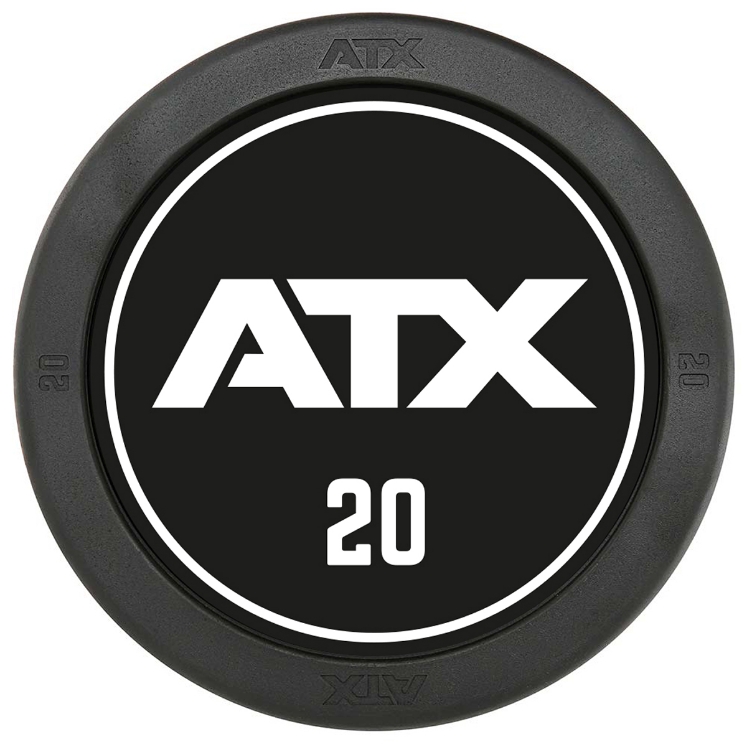 Poza cu Bară dreaptă cauciucată - ATX Logo - 20.0 kg
