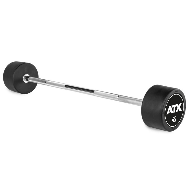 Poza cu Bară Dreaptă Cauciucată - ATX Logo - 22.5 kg