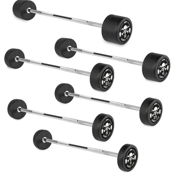 Poza cu Bară dreaptă cauciucată 10 kg - ATX Barbell Club