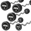 Poza cu Bară EZ din Cauciuc - ATX Logo - 27.5 kg