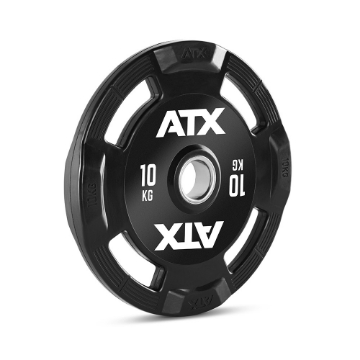 Poza cu Discuri cu maner din cauciuc - 50 mm - ATX Logo - 10 kg