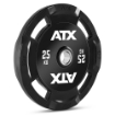 Poza cu Hantelscheiben Gummi-Gripper 50 mm ATX Logo 25 kg