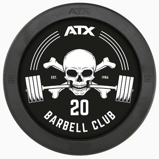 Poza cu Set de gantere PRO-Style din cauciuc - Barbell Club 5 - 30 kg