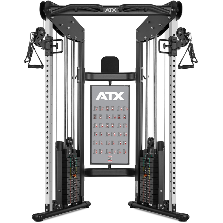 Poza cu ATX® Dual Pulley 2 x 90 kg statie de cabluri profesionista