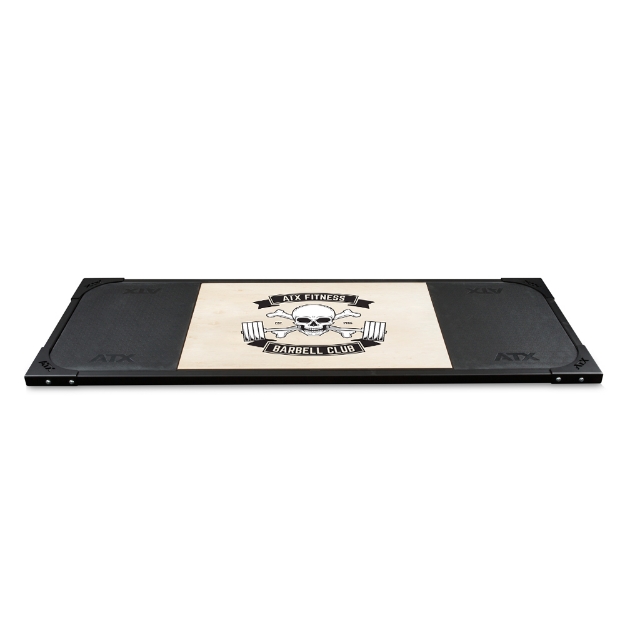 Poza cu ATX® Deadlift Platform cu motiv Barbell Club