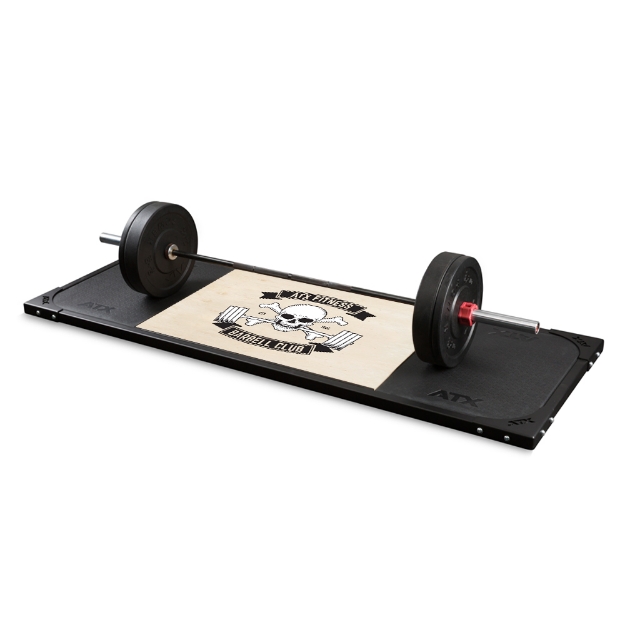 Poza cu ATX® Deadlift Platform cu motiv Barbell Club