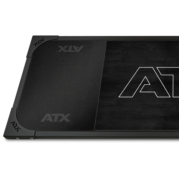 Poza cu Platforma Deadlift Profesionala ATX® 250 x 88 cm cu Sistem de Absorbtie a Socurilor – ATX Black
