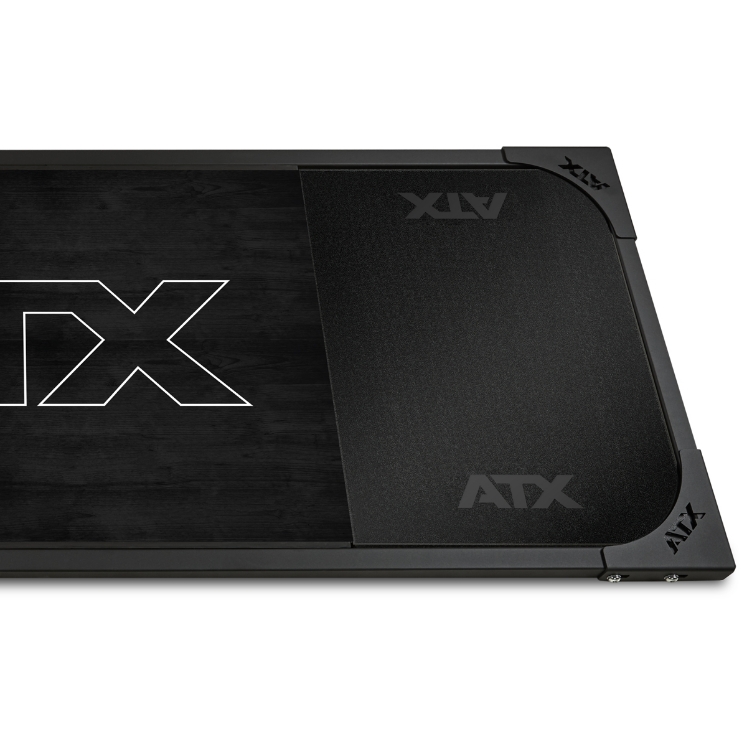 Poza cu Platforma Deadlift Profesionala ATX® 250 x 88 cm cu Sistem de Absorbtie a Socurilor – ATX Black