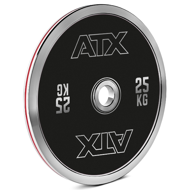 Poza cu Disc din otel calibrata ATX 25 kg - placa powerlifting