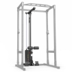 Poza cu ATXR Lat Pulldown & Low Row LTO-520 cu Pachet de Greutăți 100 kg – Extensie pentru Power Rack