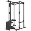 Poza cu ATXR Lat Pulldown & Low Row LTO-520 cu Pachet de Greutăți 100 kg – Extensie pentru Power Rack