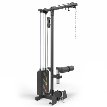 Poza cu ATXR Lat Pulldown & Low Row LTO-510 cu Pachet de Greutăți 100 kg – Extensie pentru Power Rack