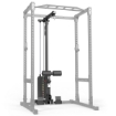 Poza cu ATXR Lat Pulldown & Low Row LTO-510 cu Pachet de Greutăți 100 kg – Extensie pentru Power Rack