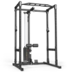Poza cu ATXR Lat Pulldown & Low Row LTO-510 cu Pachet de Greutăți 100 kg – Extensie pentru Power Rack