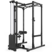 Poza cu ATXR Lat Pulldown & Low Row LTO-510 cu Pachet de Greutăți 100 kg – Extensie pentru Power Rack
