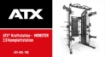 Poza cu ATX Monster 2.0 – Stație Multifuncțională All-in-One Profesională cu Smith Machine și Functional Traine