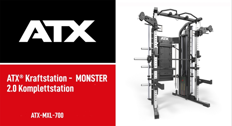 Poza cu ATX Monster 2.0 – Stație Multifuncțională All-in-One Profesională cu Smith Machine și Functional Traine