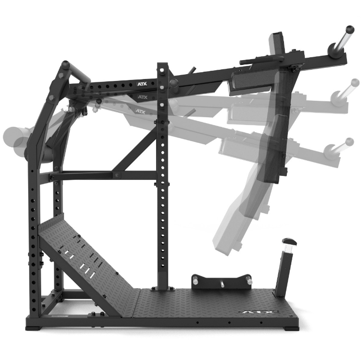 Poza cu Aparat Pendulum Squat ATX® – Aparat Profesional pentru Genuflexiuni și Cvadriceps