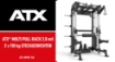 Poza cu ATX Multi Pull Half Rack MPHR-740 – Stație Multifuncțională Profesională cu 2 x 110 kg