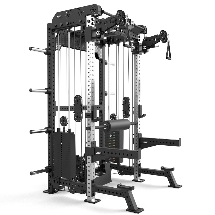 Poza cu ATX Multi Pull Half Rack MPHR-740 – Stație Multifuncțională Profesională cu 2 x 110 kg