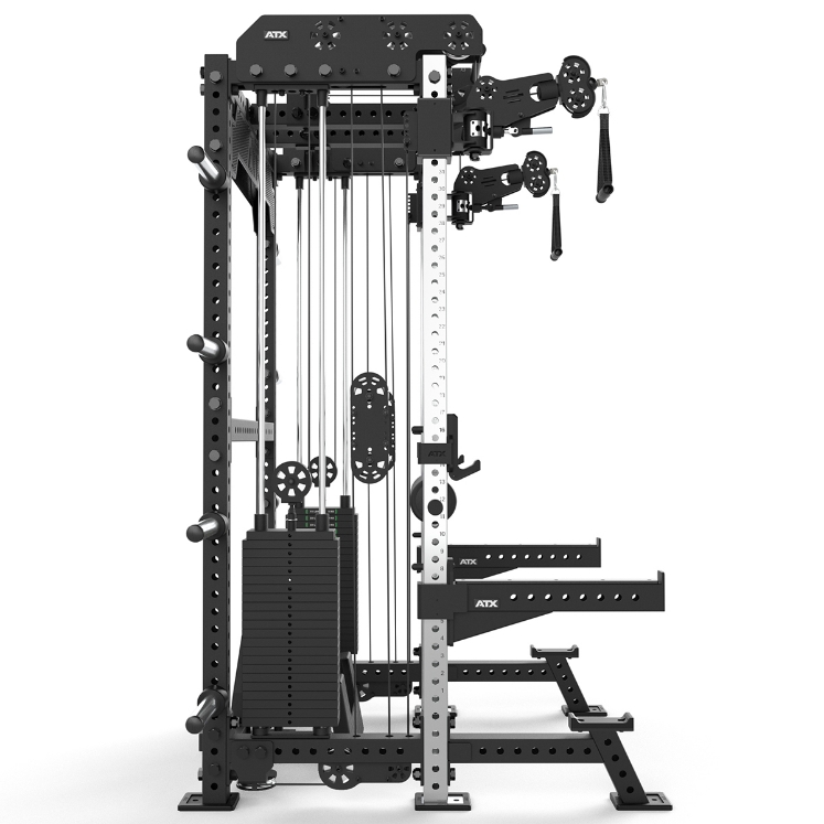 Poza cu ATX Multi Pull Half Rack MPHR-740 – Stație Multifuncțională Profesională cu 2 x 110 kg