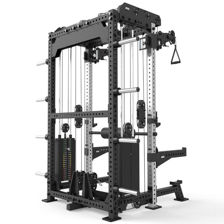 Poza cu ATX Multi Pull Half Rack MPHR-740 – Stație Multifuncțională Profesională cu 2 x 110 kg