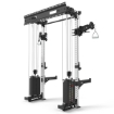 Poza cu ATX Half Rack – Stație de tracțiuni cu 2 x 90 kg greutăți pin – Fixare pe perete