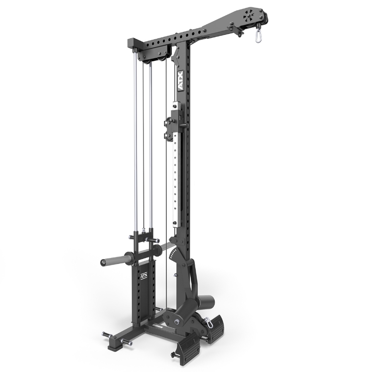 Poza cu ATX Lat Pulldown - helcometru opțional pentru greutăți cu discuri - Accesoriu profesional antrenamente