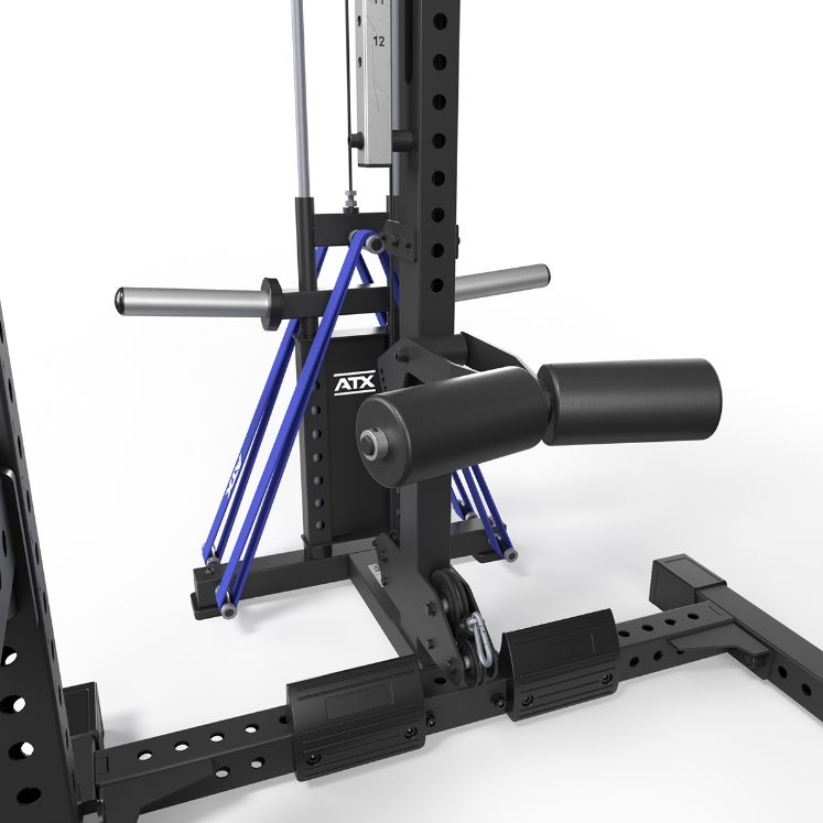 Poza cu ATX Lat Pulldown - helcometru opțional pentru greutăți cu discuri - Accesoriu profesional antrenamente