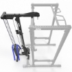 Poza cu ATX Lat Pulldown & Low Row LTO-780 cu Pachet de Greutăți 125 kg – Extensie pentru Power Rack 780