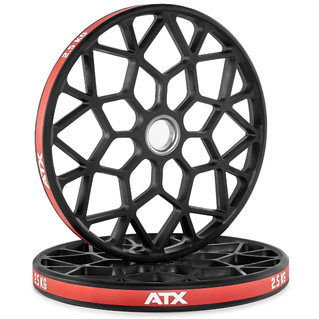 Poza cu ATX Hantelscheibe Technikscheibe 2.5 kg - Disc antrenament pentru bara 50mm