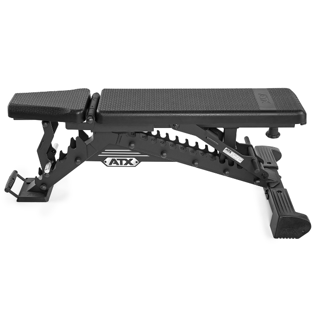 Poza cu ATX Verstellbare Hantelbank Warrior PU - banca de forță reglabilă profesională