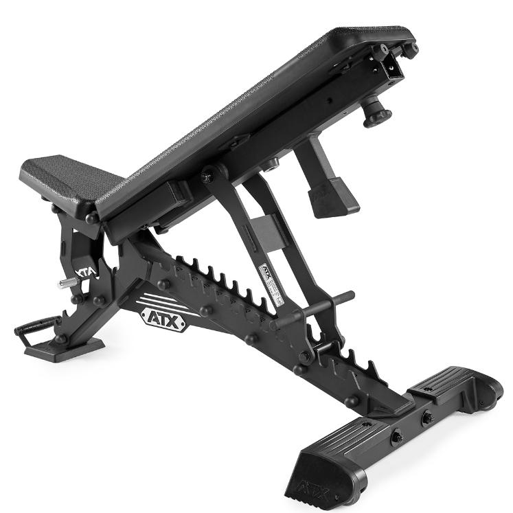 Poza cu ATX-MBX-750-PU Warrior Bench Wide – Bancă Multifuncțională Reglabilă, 500 kg