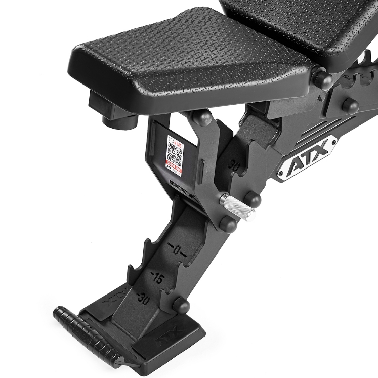 Poza cu ATX-MBX-750-PU Warrior Bench Wide – Bancă Multifuncțională Reglabilă, 500 kg