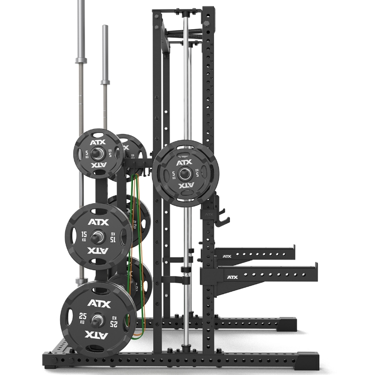 Poza cu ATX Multipress MPX-780 – Multipresă Profesională cu Half Rack și Smith Machine