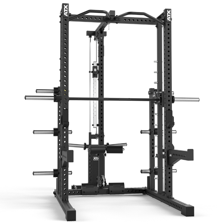 Poza cu Stație Lat Pulldown și Low Row ATX MPX-780 Plate Load – Extensie pentru Multipresă și Half Rack