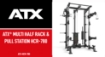 Poza cu ATX Multi Half Rack & Pull Station - Suport profesional pentru antrenament si tractiuni