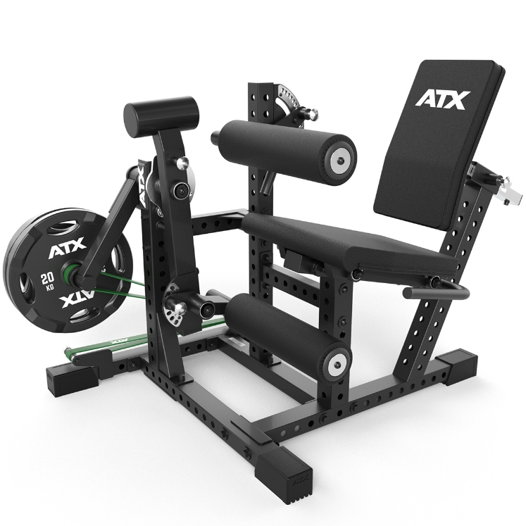 Poza cu ATX Leg Extension & Leg Curl Combo Seated BCO-680 – Aparat Profesional pentru Cvadricepși și Femurali