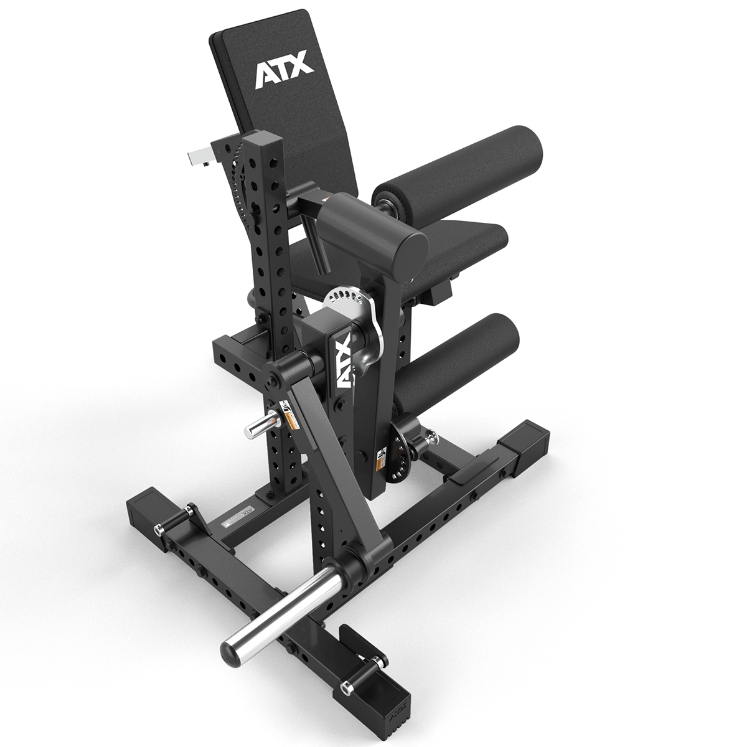 Poza cu ATX Leg Extension & Leg Curl Combo Seated BCO-680 – Aparat Profesional pentru Cvadricepși și Femurali