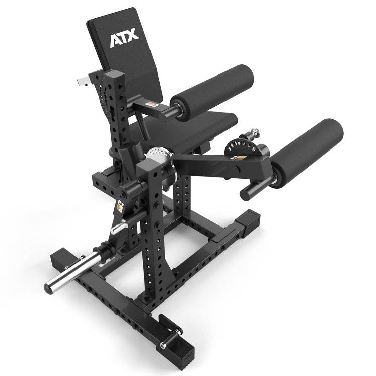 Poza cu ATX Leg Extension & Leg Curl Combo Seated BCO-680 – Aparat Profesional pentru Cvadricepși și Femurali