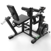 Poza cu ATX Leg Extension & Leg Curl Combo Seated BCO-680 – Aparat Profesional pentru Cvadricepși și Femurali